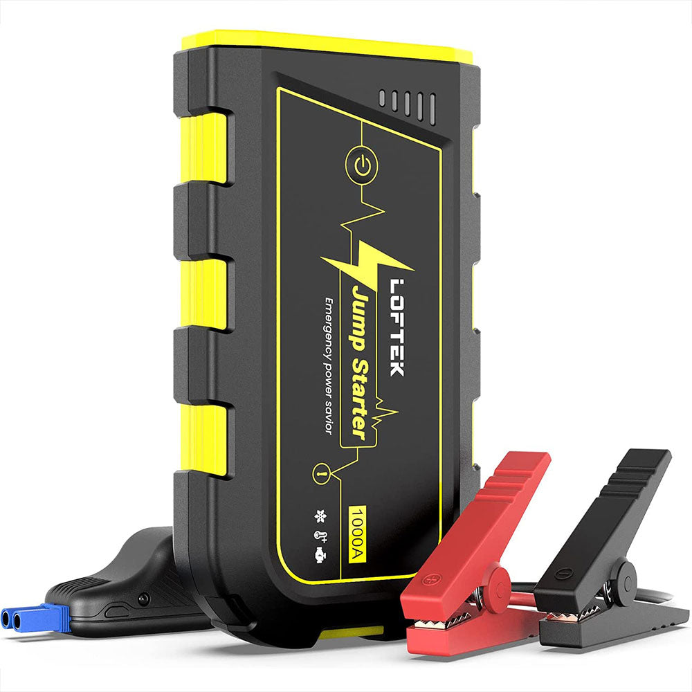 LOFTEK Car Battery Jump Starter, 1000A Peak 10400mAh Jump Box