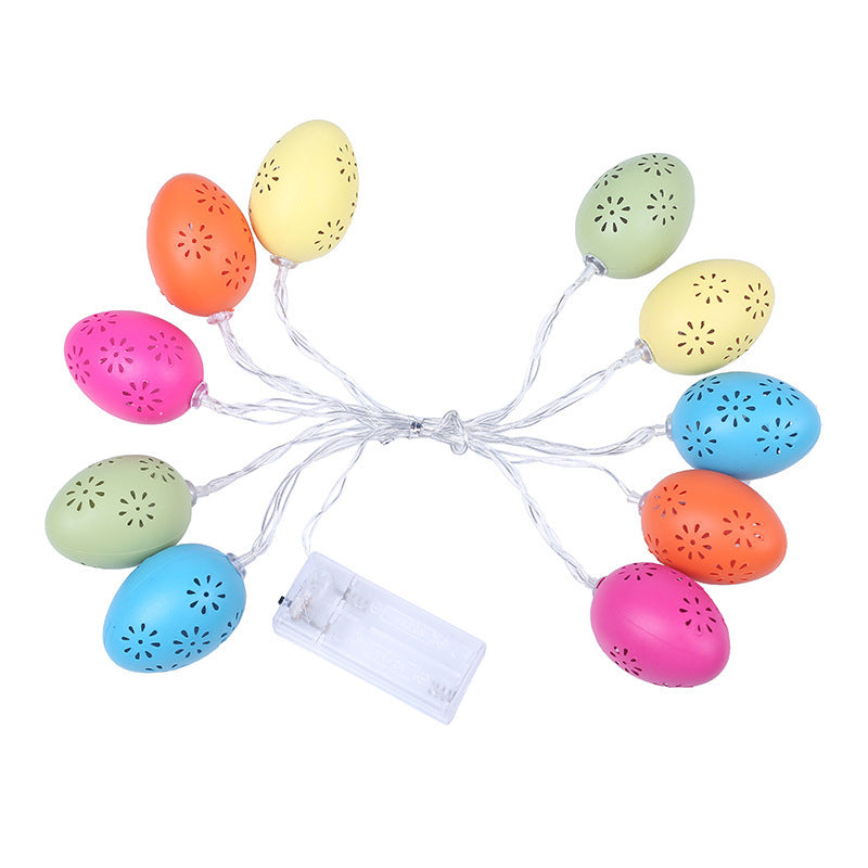 14 Easter Egg / Baby Shower Vibrant Lantern String Light Combo Kit (21 ft)