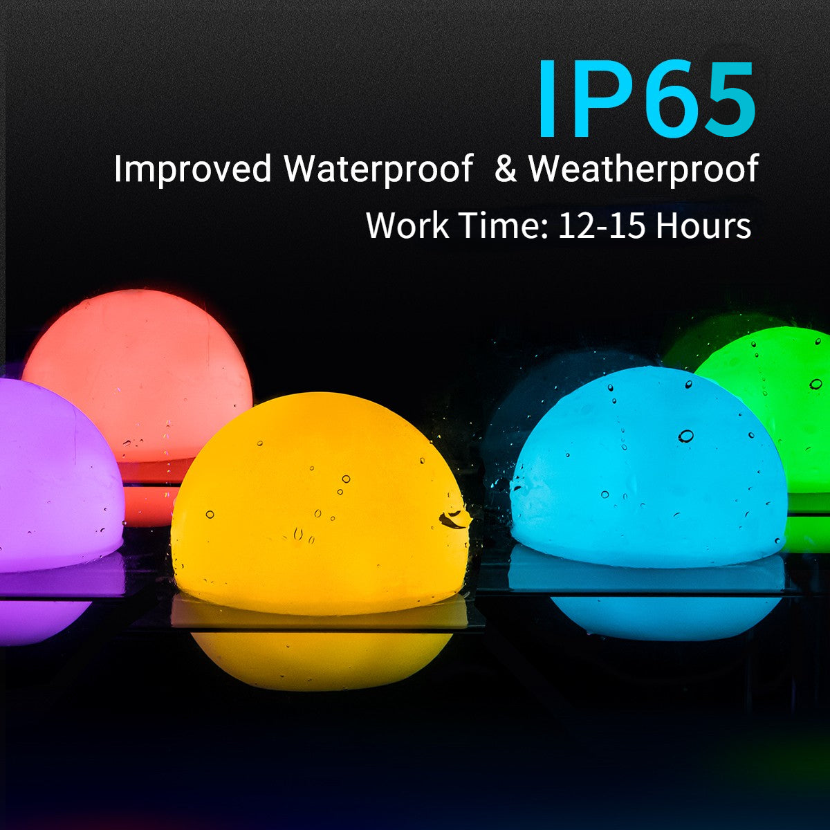 LOFTEK LED Dimmable Light Ball: 12-inch Waterproof Floating Pool Lights  with Remote, 16 Colors & 4 Modes Sphere Night Light, Cordless & Fast  Chargeable, Sensory…