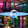 RGB Solar Deck Lights