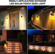 Solar Fence Wall Lights