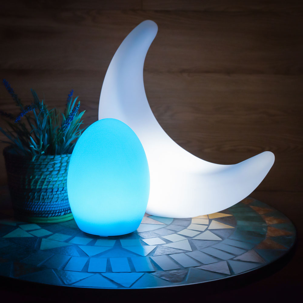 15-inch LED Crescent Moon Shaped Light – LOFTEK