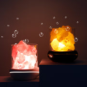 Valentine's Day USB Crystal Salt Lamp Indoor Warm Light Table Lamp