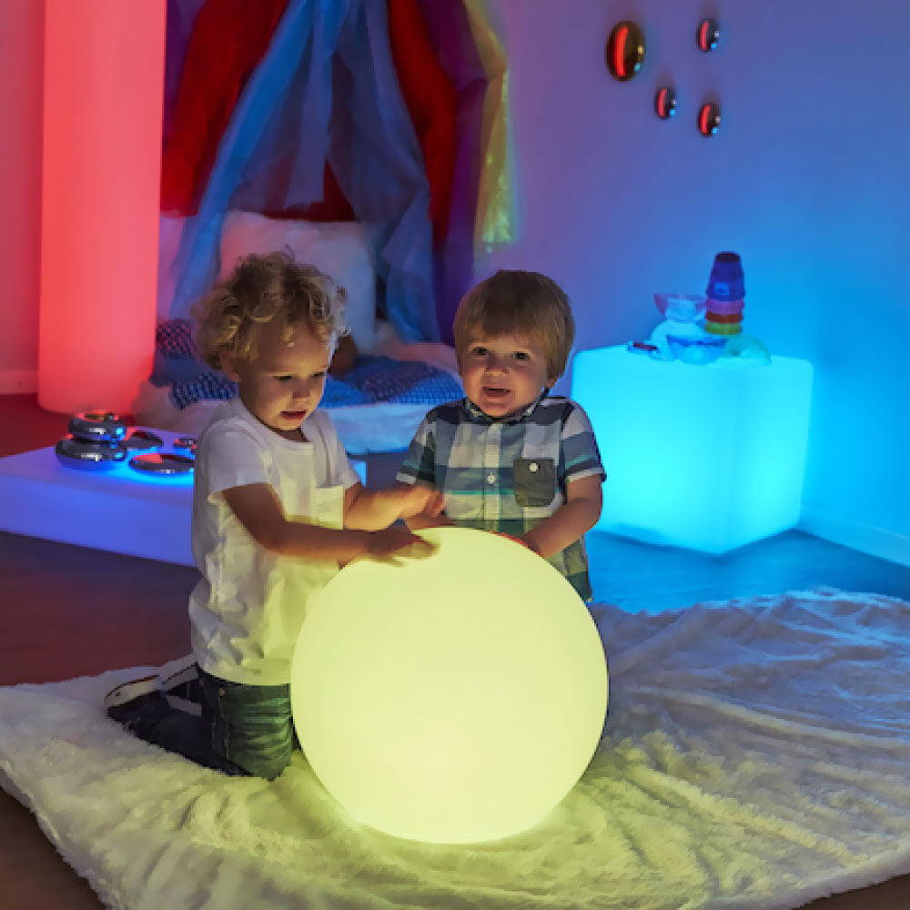 16-inch LED Ball Light As Mood Night Light Floating Orb, Pond Decor – LOFTEK