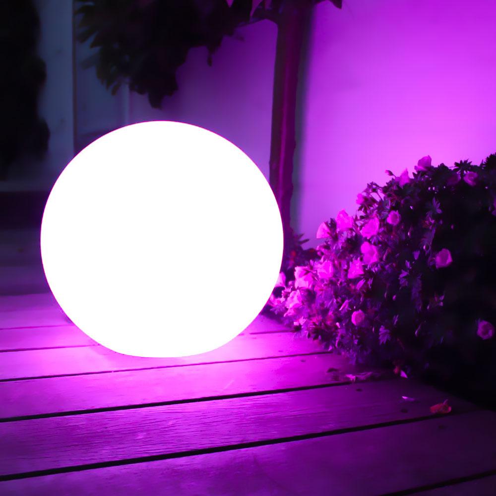LOFTEK LED RGB Color Changing Globe Light for Garden, Pool, Home Decor