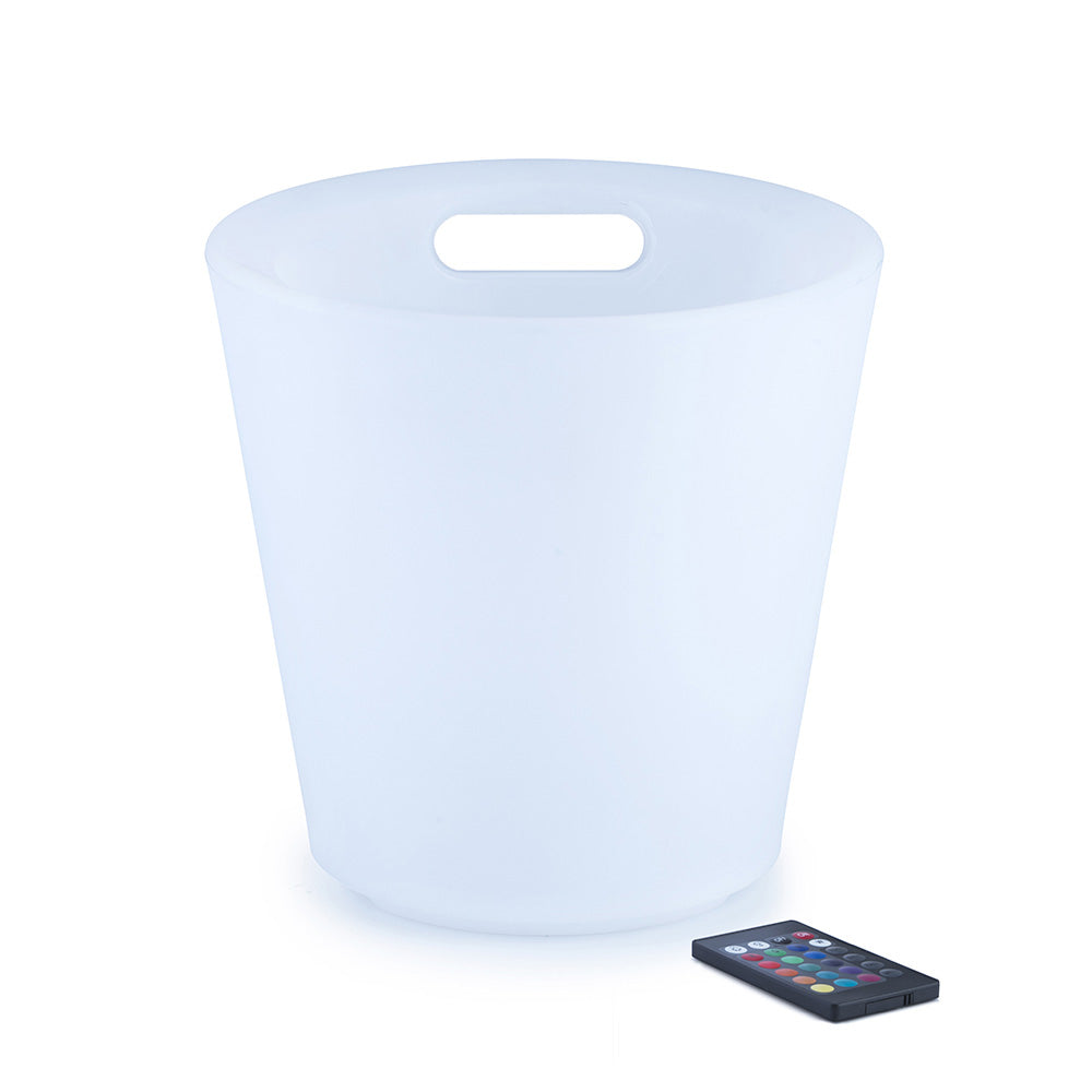 12-inch LED Ice Cooler Bucket with Handles for bar party evernt – LOFTEK