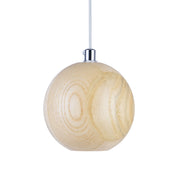 Modern Wooden Globe Pendant Lighting