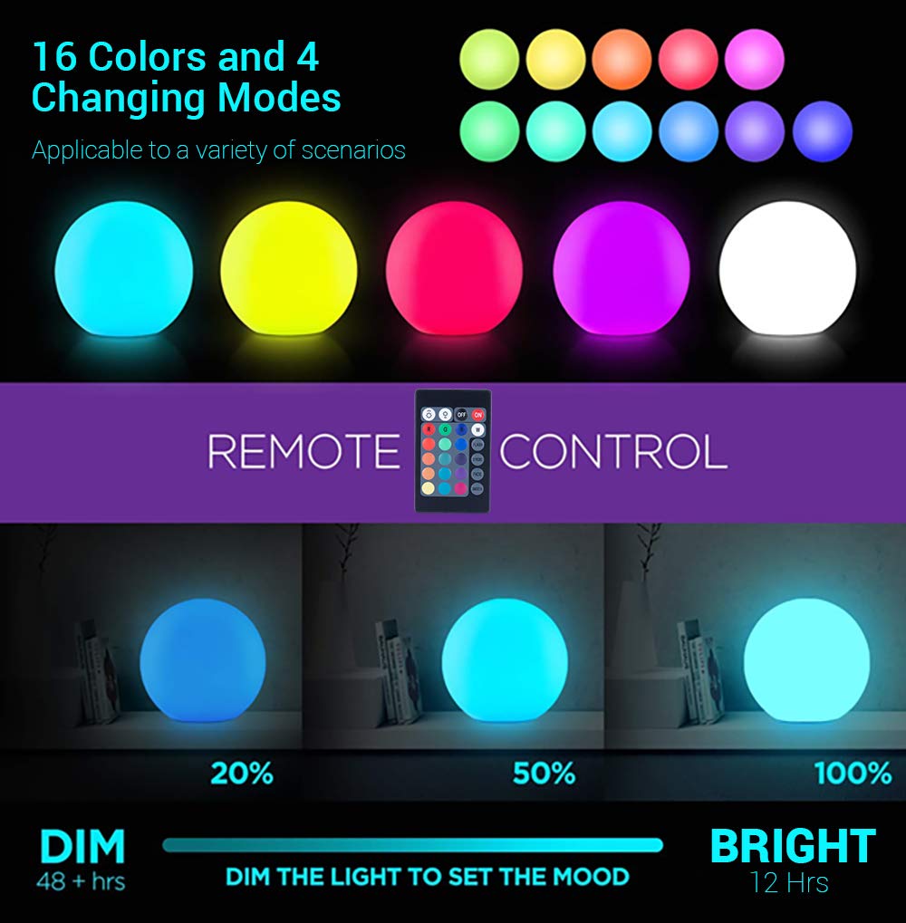 LED color changing light — brightest mood lighting